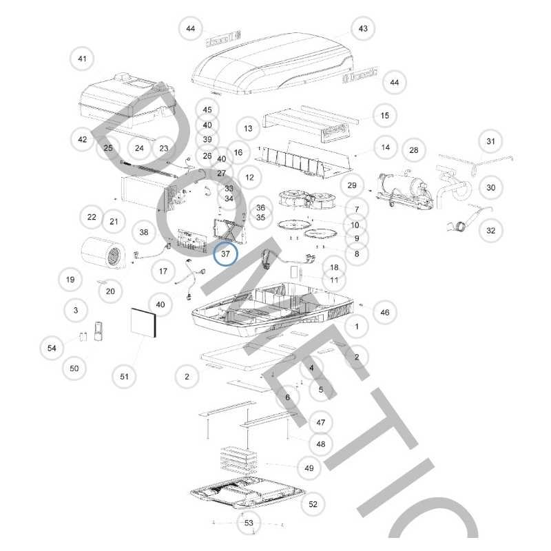 dometic ac parts diagram