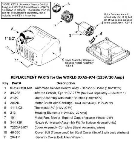 dometic rv air conditioner parts diagram