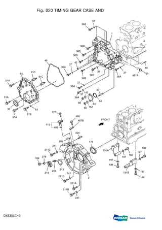 doosan parts diagram