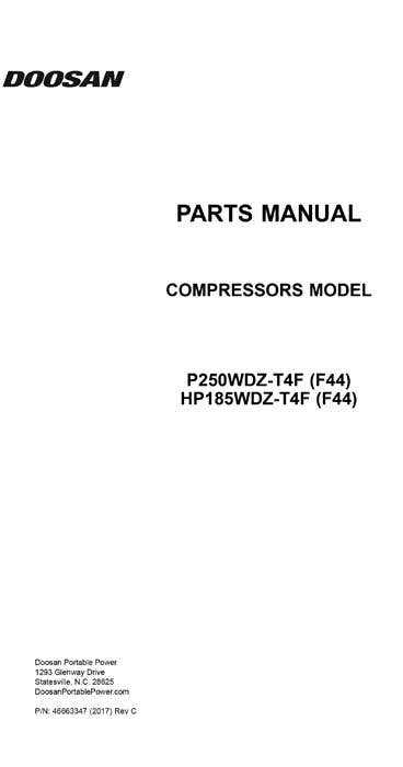 doosan parts diagram