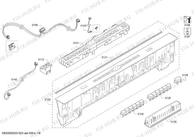 dishwasher part diagram