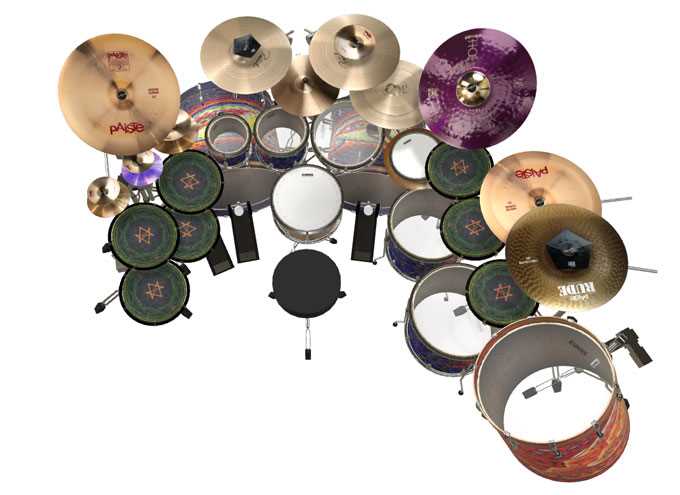 drum set parts diagram