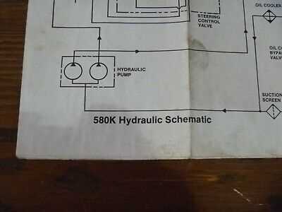 case 580k backhoe parts diagram