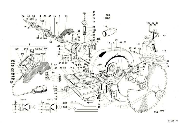 fs 110 parts diagram