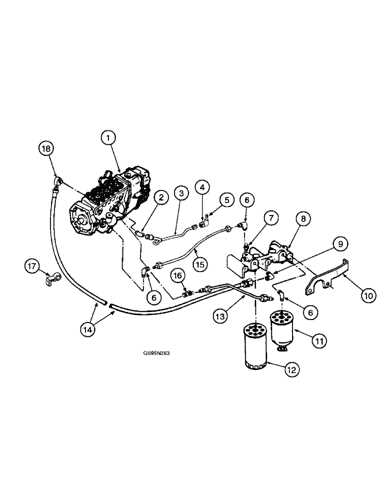 dt466 engine parts diagram