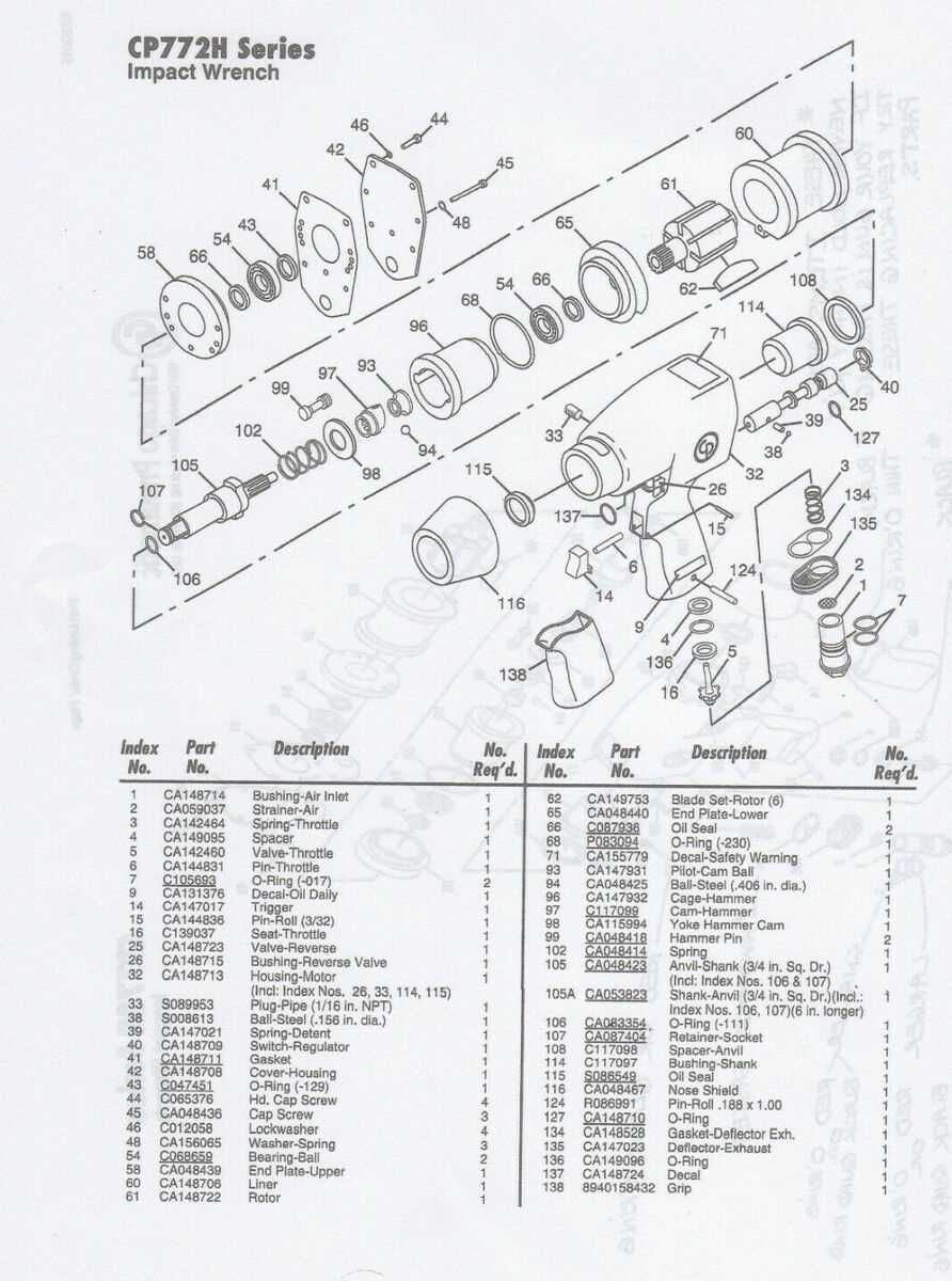 cp772 parts diagram