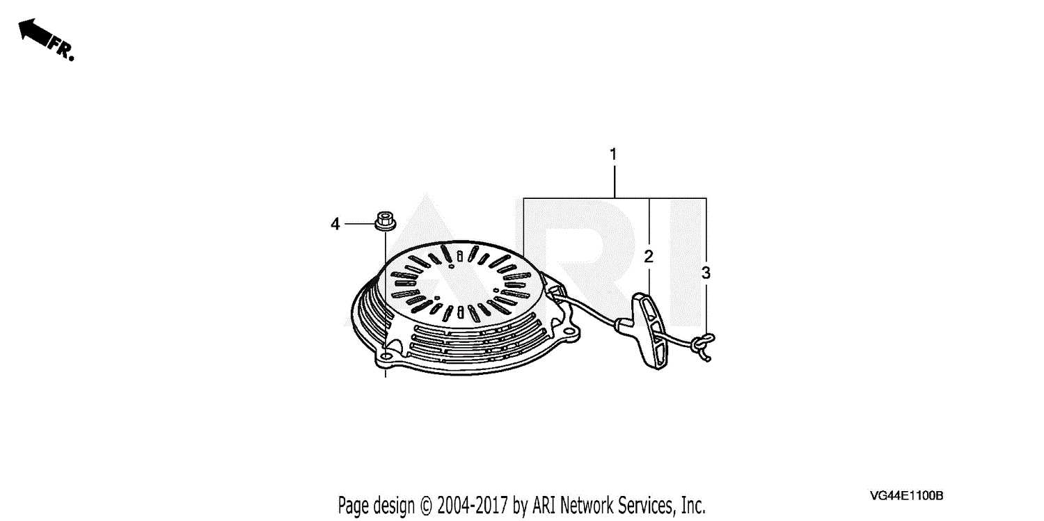 honda hrr216 parts diagram