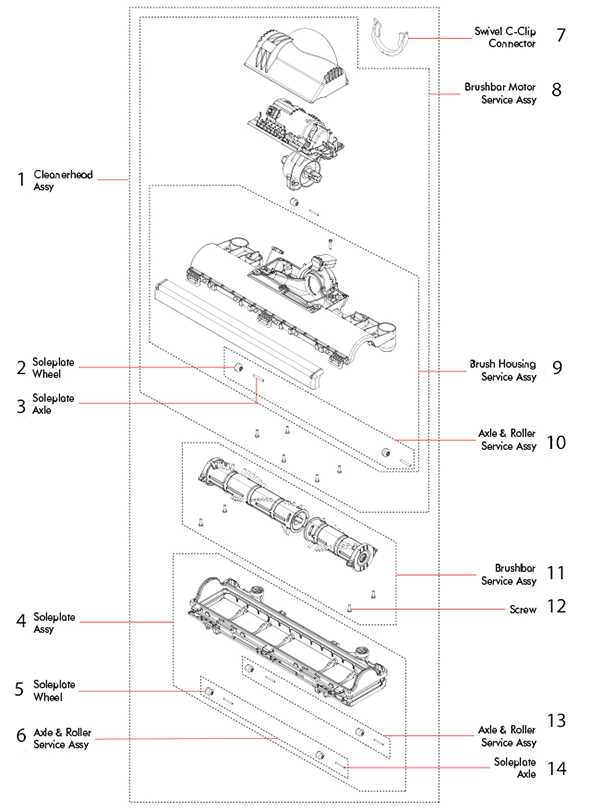 dyson dc18 parts diagram