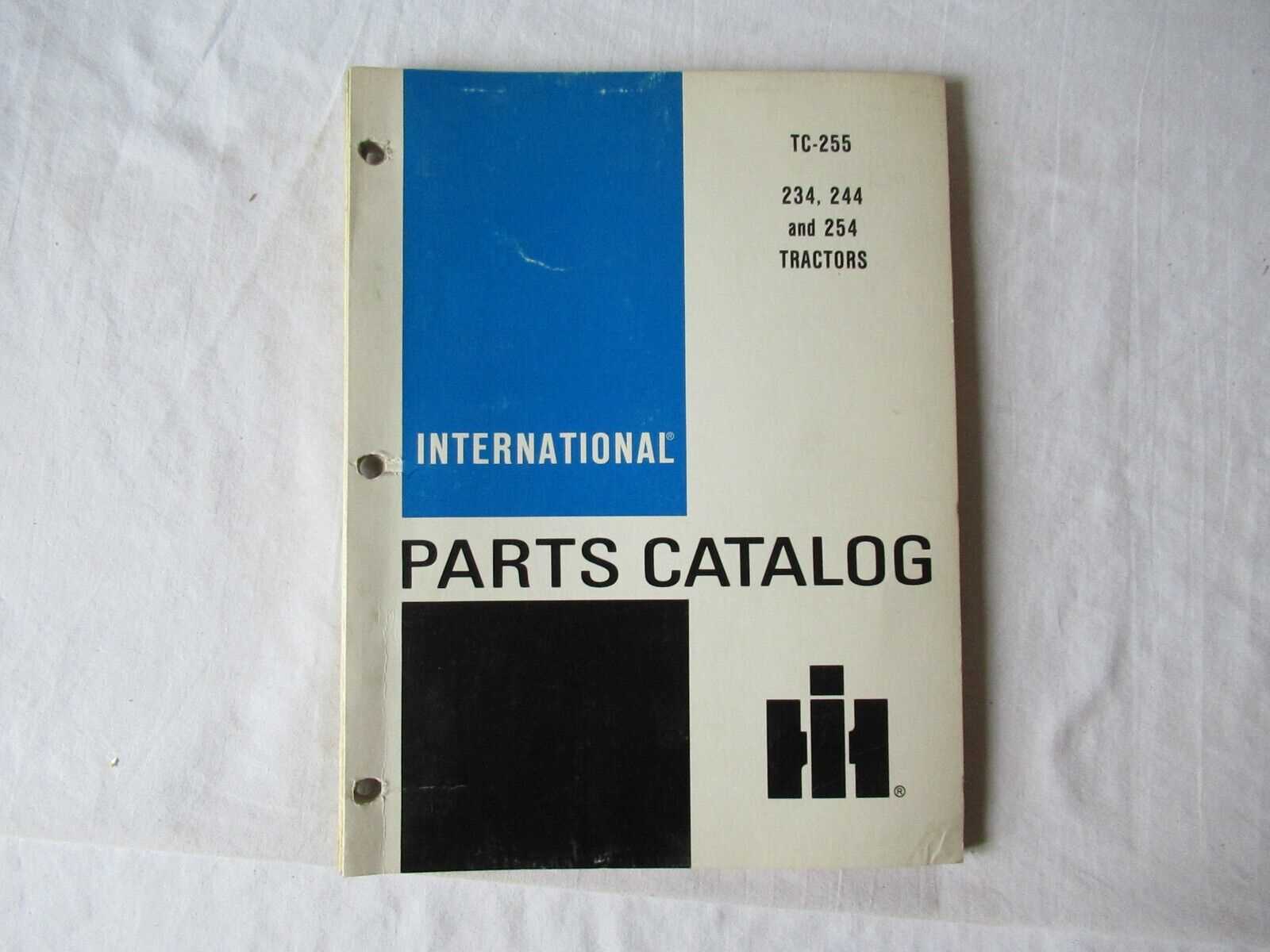 international 234 parts diagram