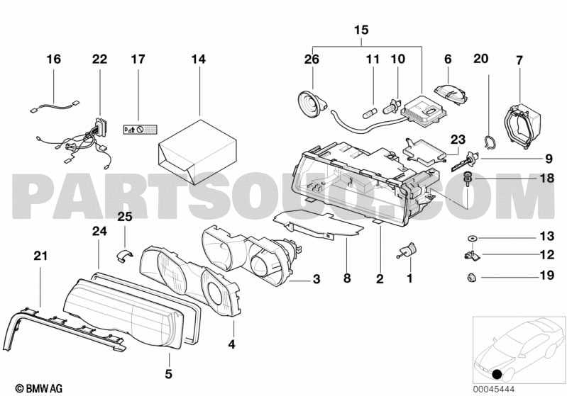 e90 parts diagram