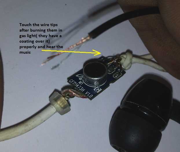 earphone parts diagram