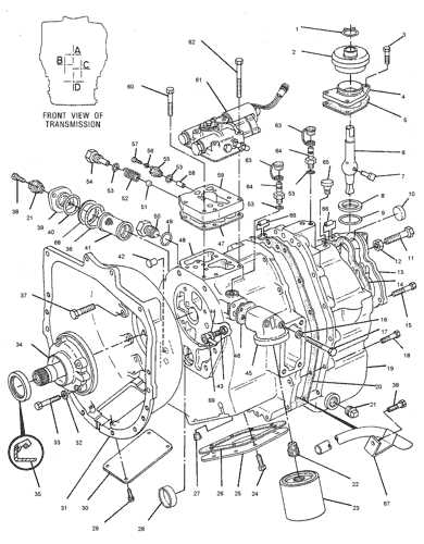 eaton transmission parts diagram