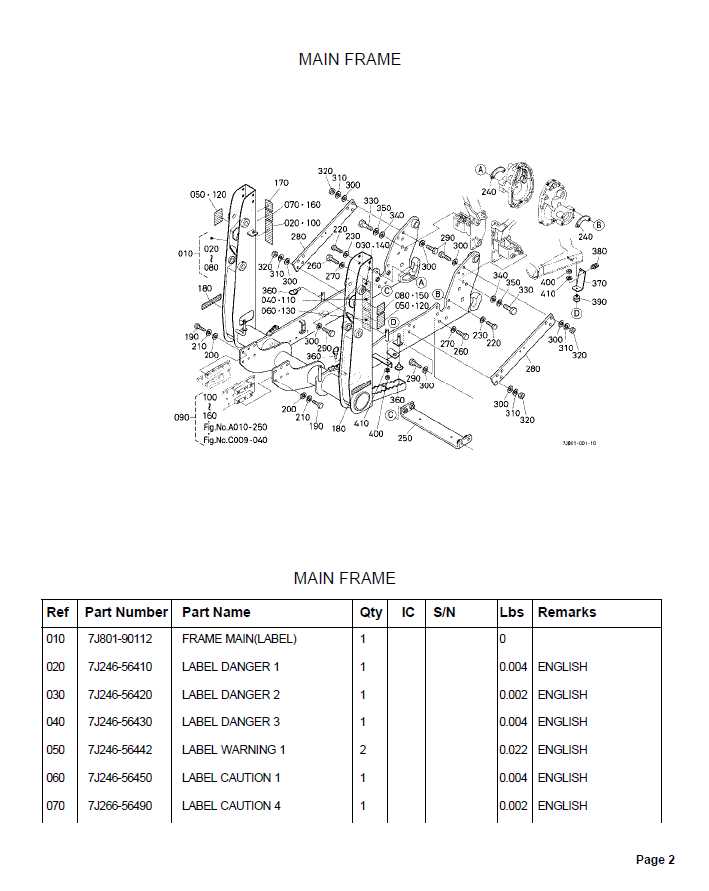 kubota b26 parts diagram