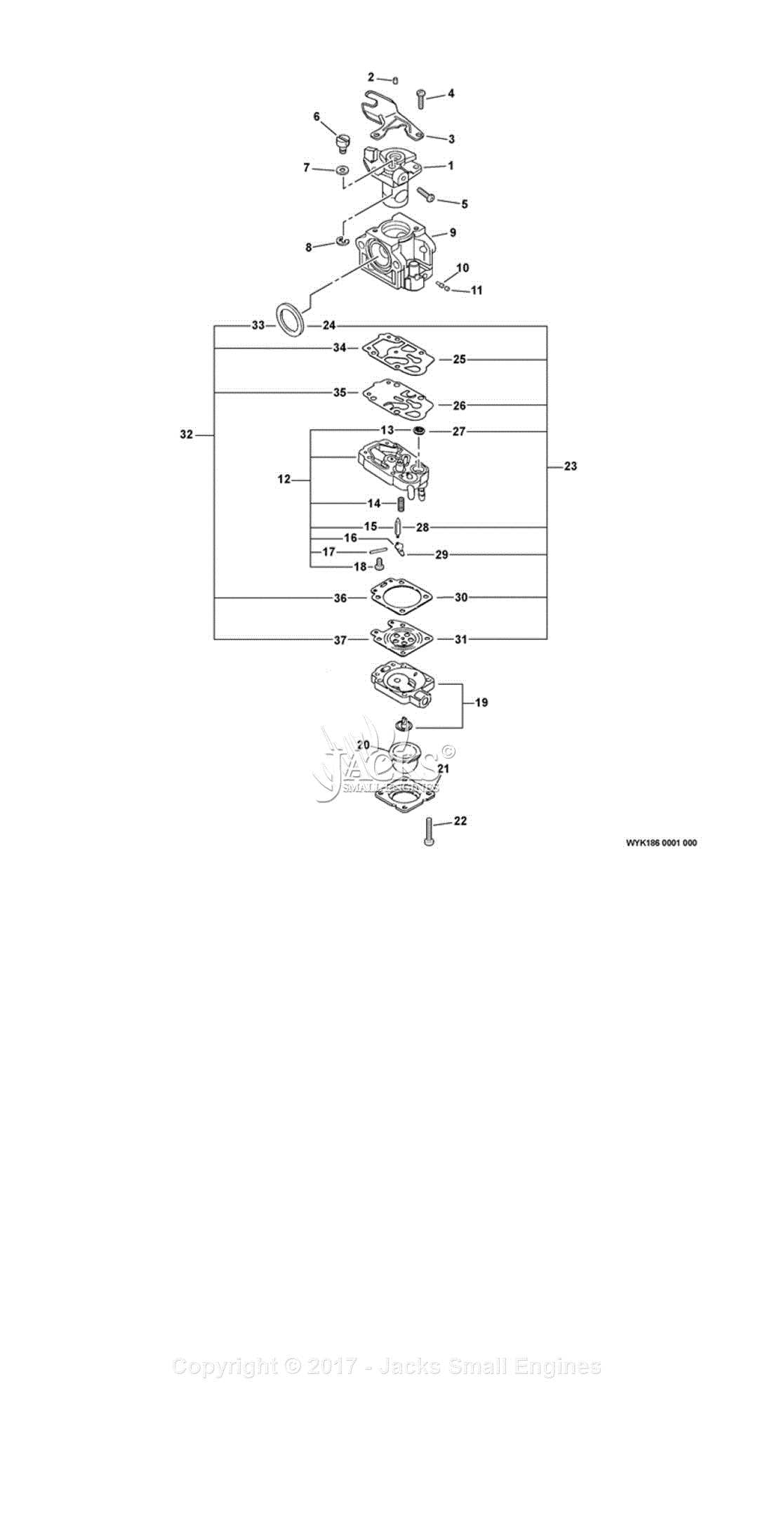 echo ppt 260 parts diagram