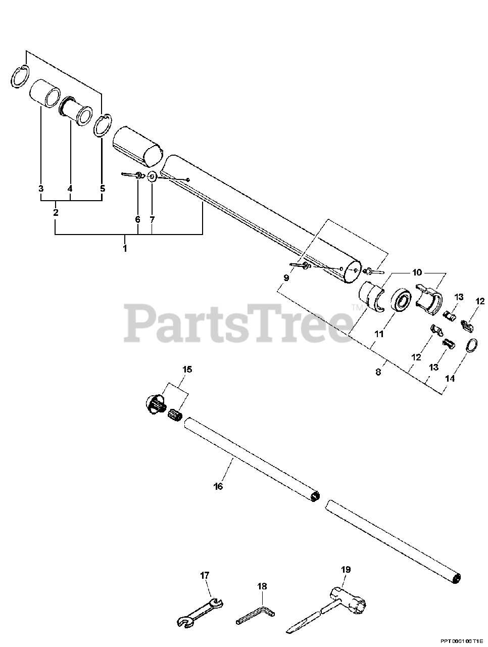 echo ppt 265 parts diagram