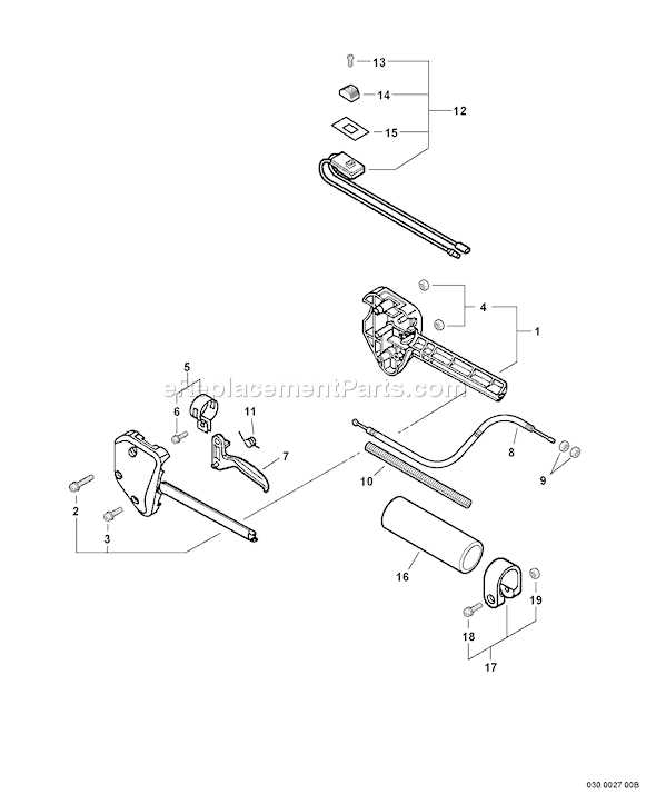 echo srm 210 parts diagram