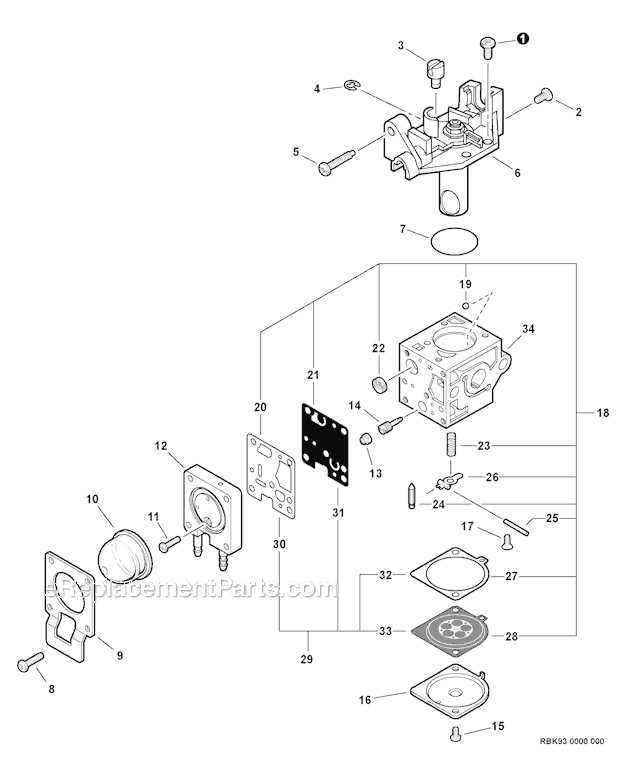 echo srm 225 trimmer head parts diagram