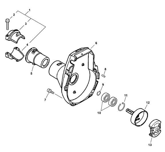 echo weed eater parts diagram