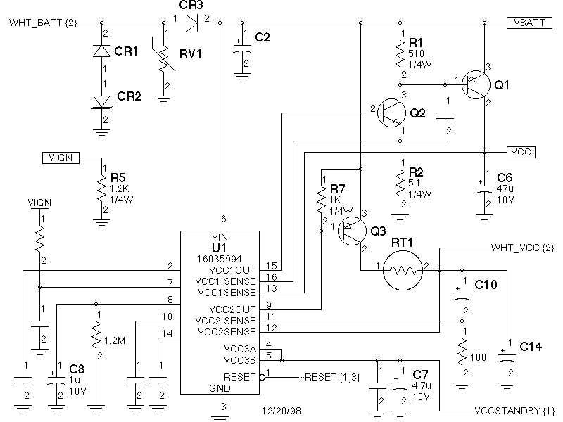 ecm parts diagram