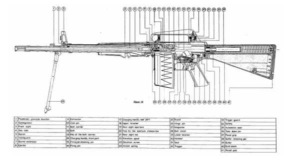 fn fal parts diagram