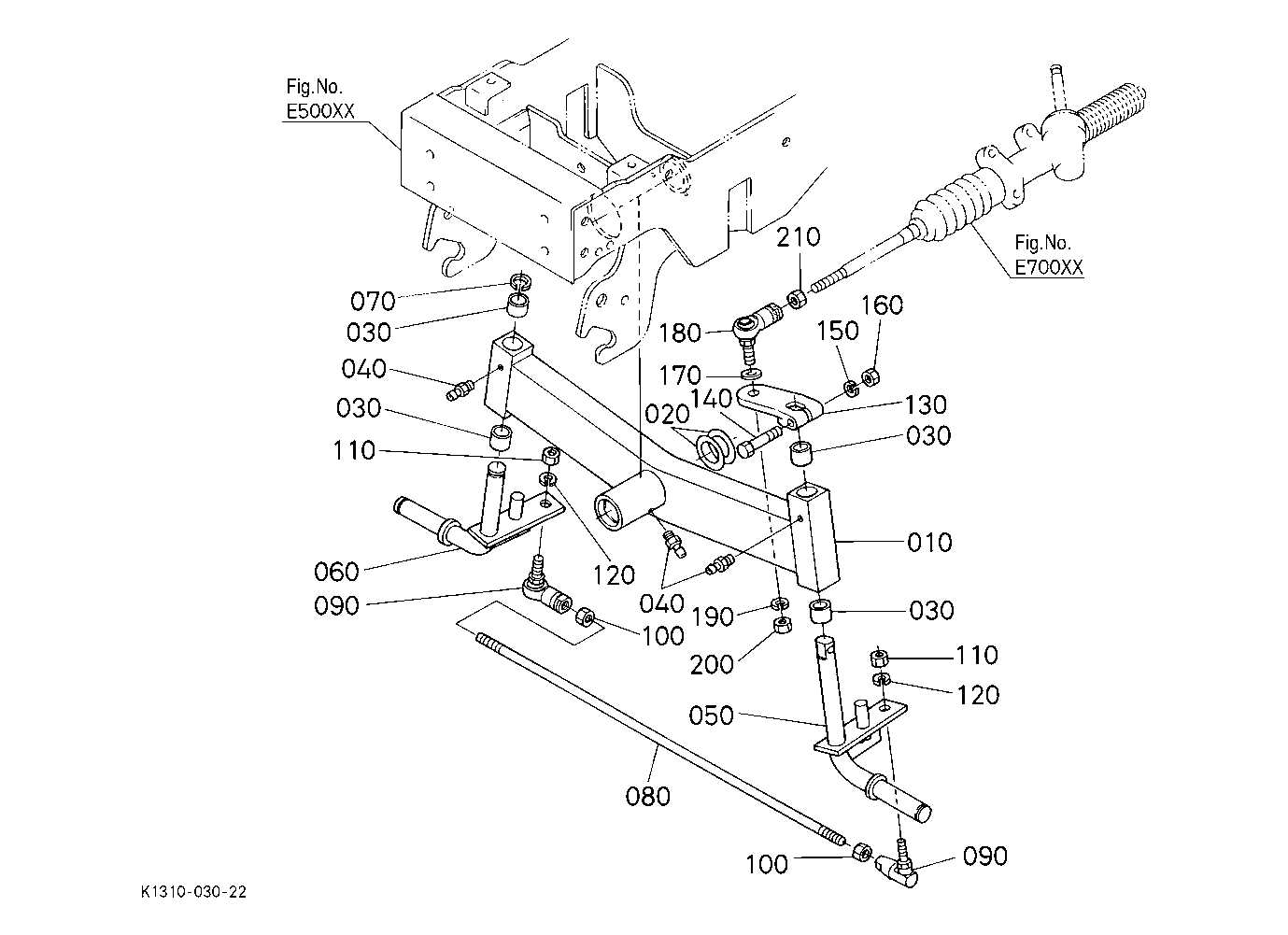 kubota g2160 parts diagram