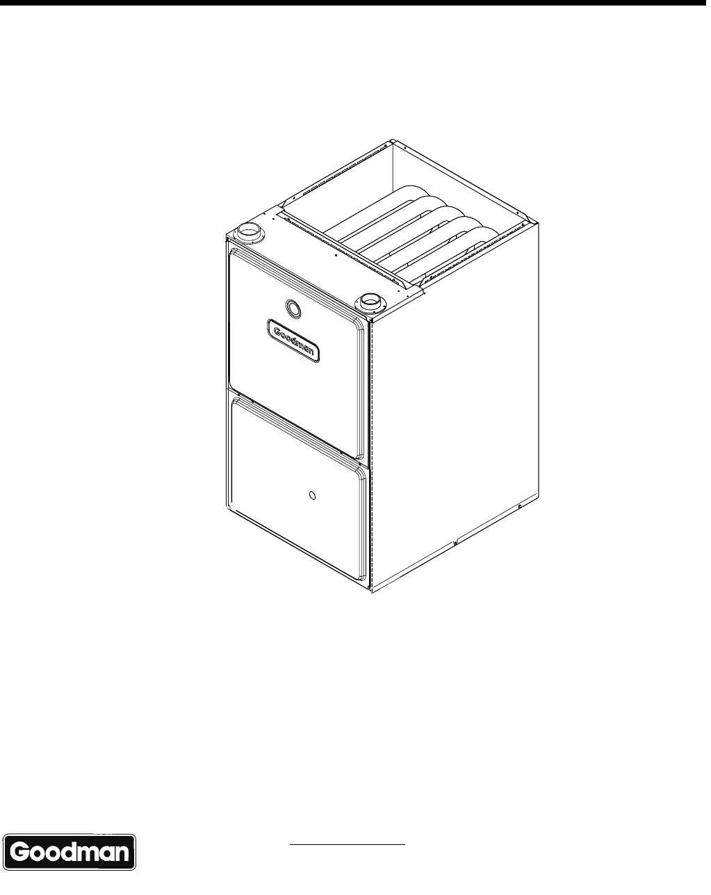 goodman gas furnace parts diagram