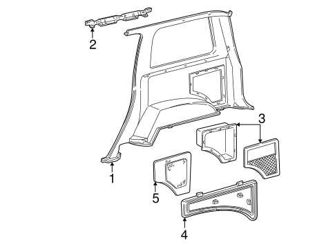 1998 ford explorer parts diagram