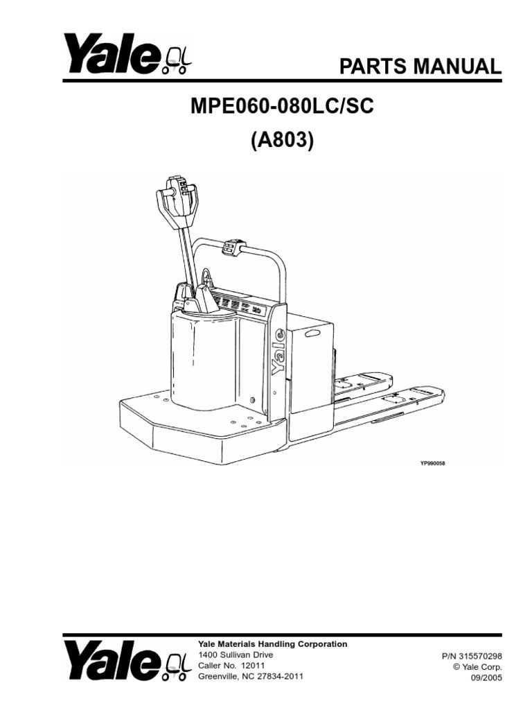 electric pallet jack parts diagram