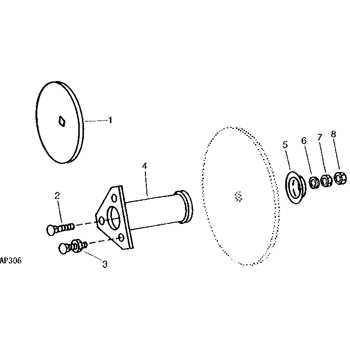 john deere 220 disc parts diagram