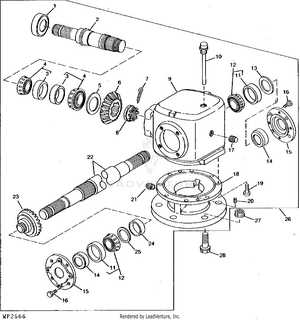 comer gearbox parts diagram