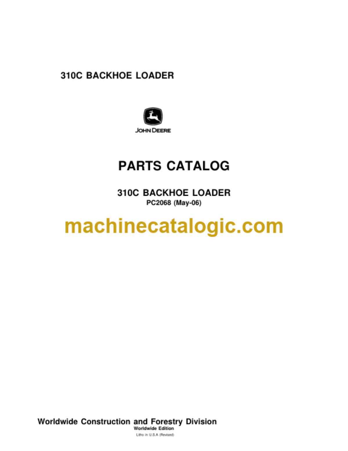 john deere 310c parts diagram
