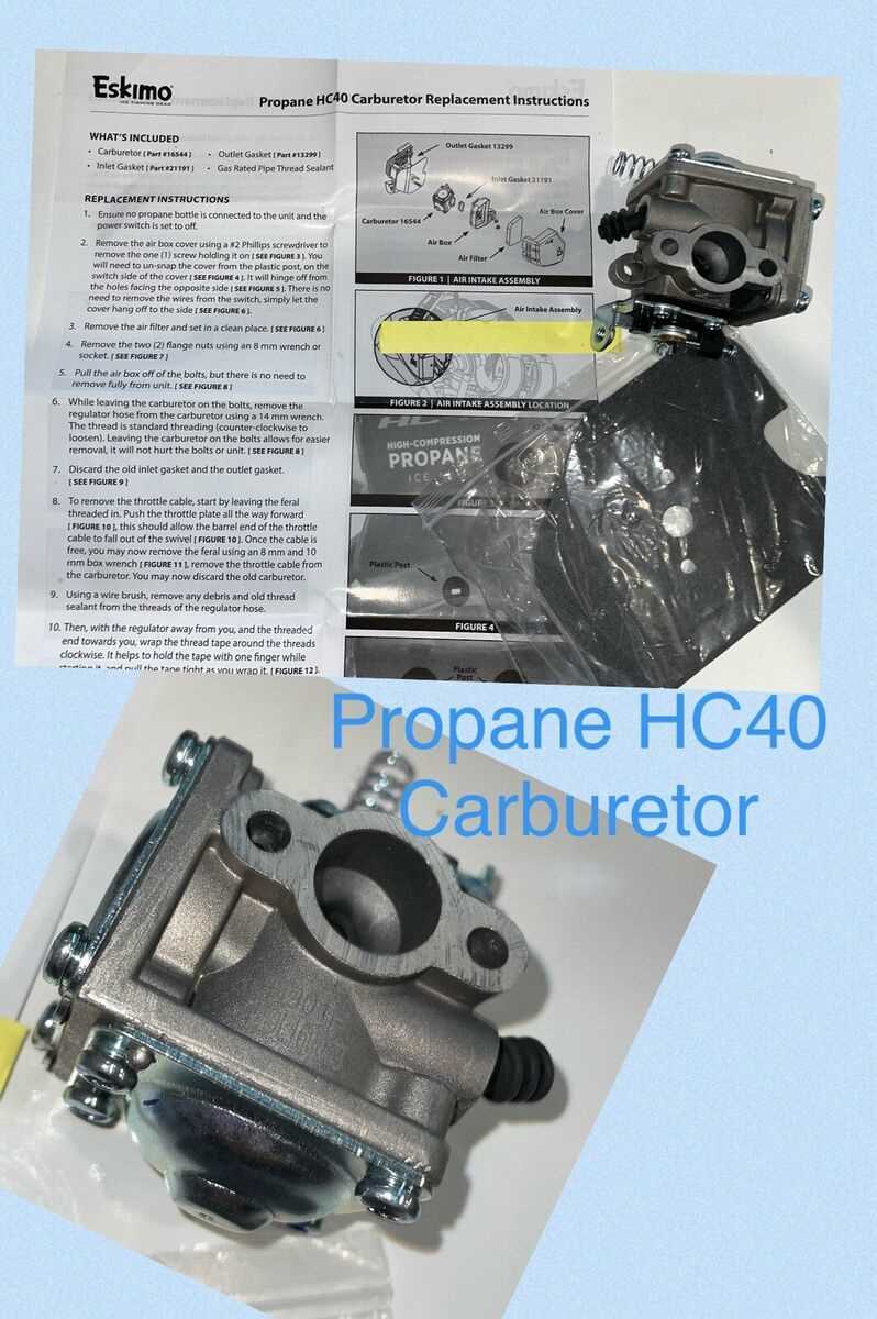 eskimo ice auger parts diagram