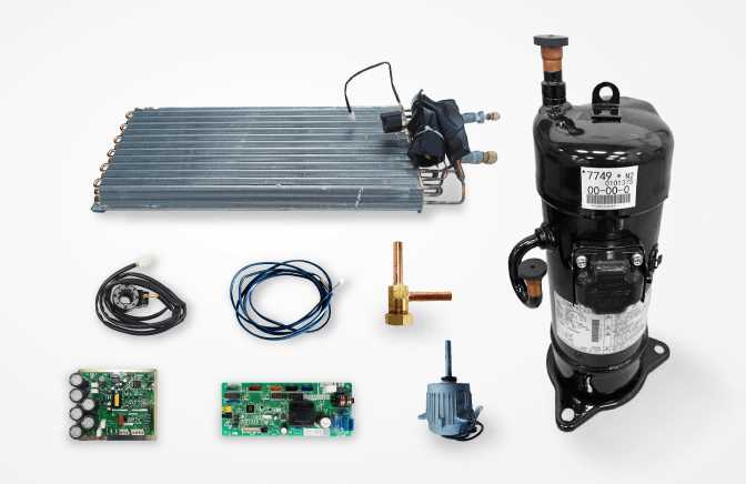 daikin mini split parts diagram