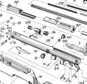 benjamin 312 parts diagram