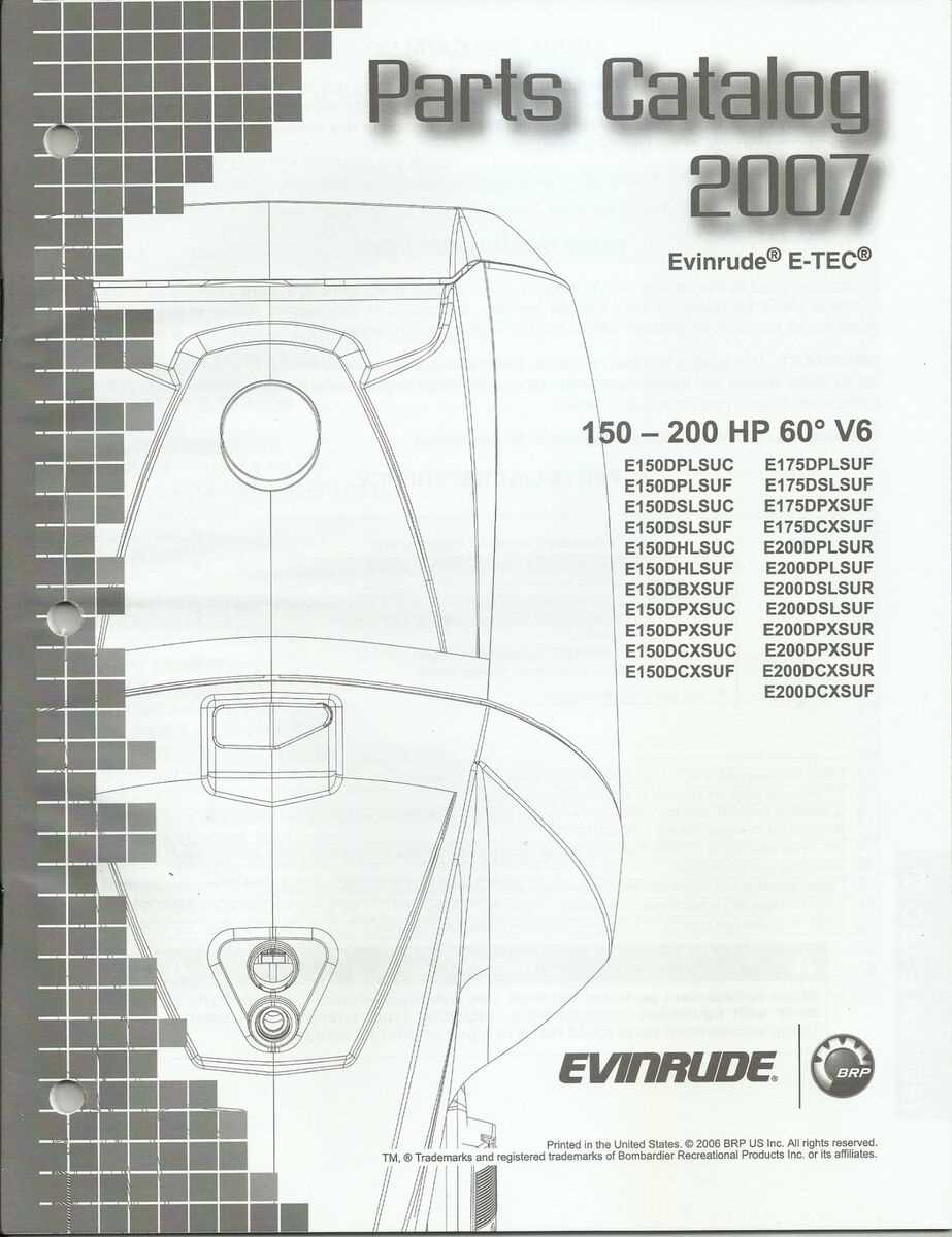 evinrude etec 115 parts diagram