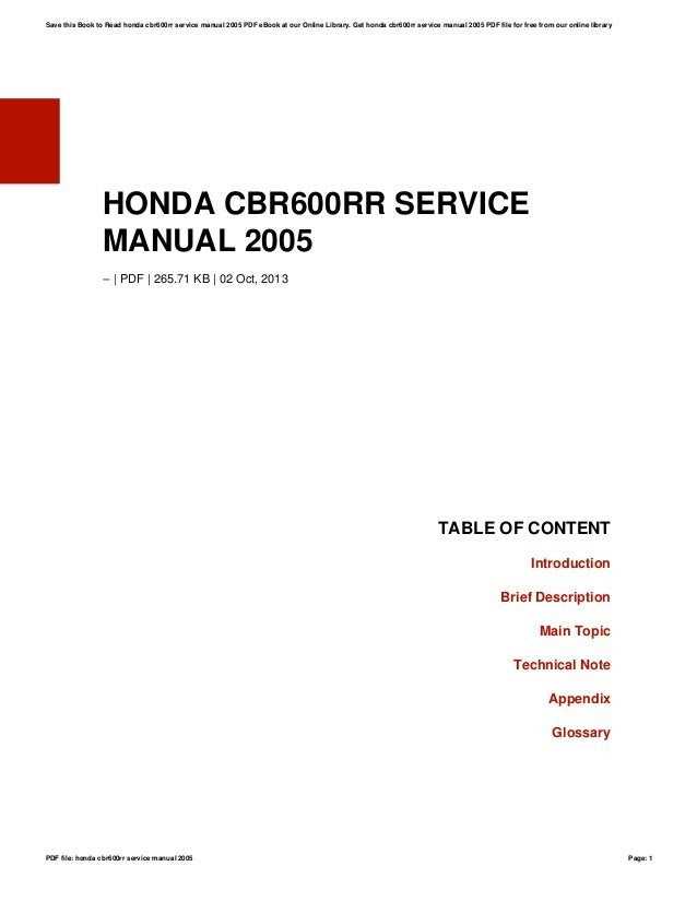 2005 cbr600rr parts diagram