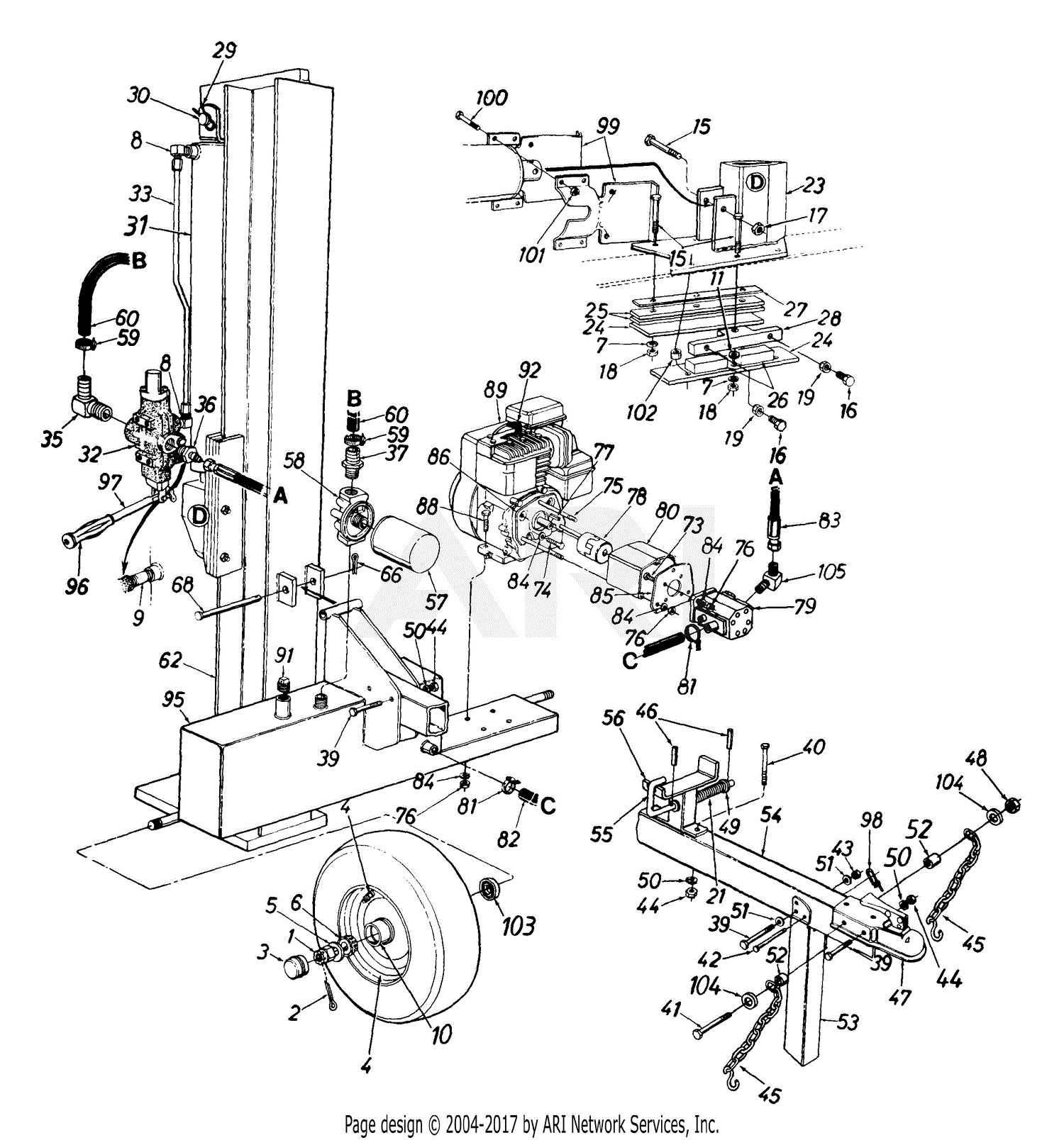 briggs and stratton 6.75 hp parts diagram