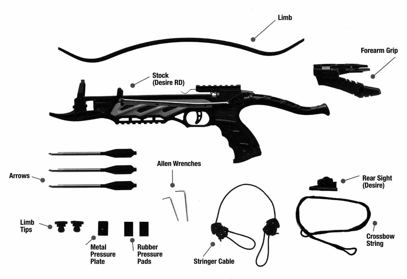 excalibur crossbow parts diagram