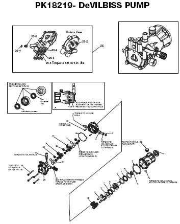 excell pressure washer parts diagram