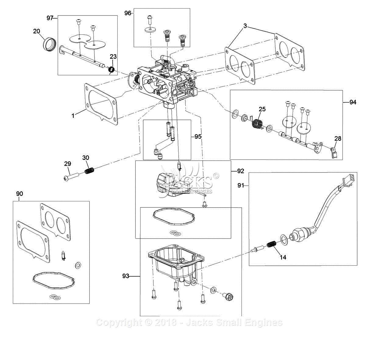 exmark 30 parts diagram