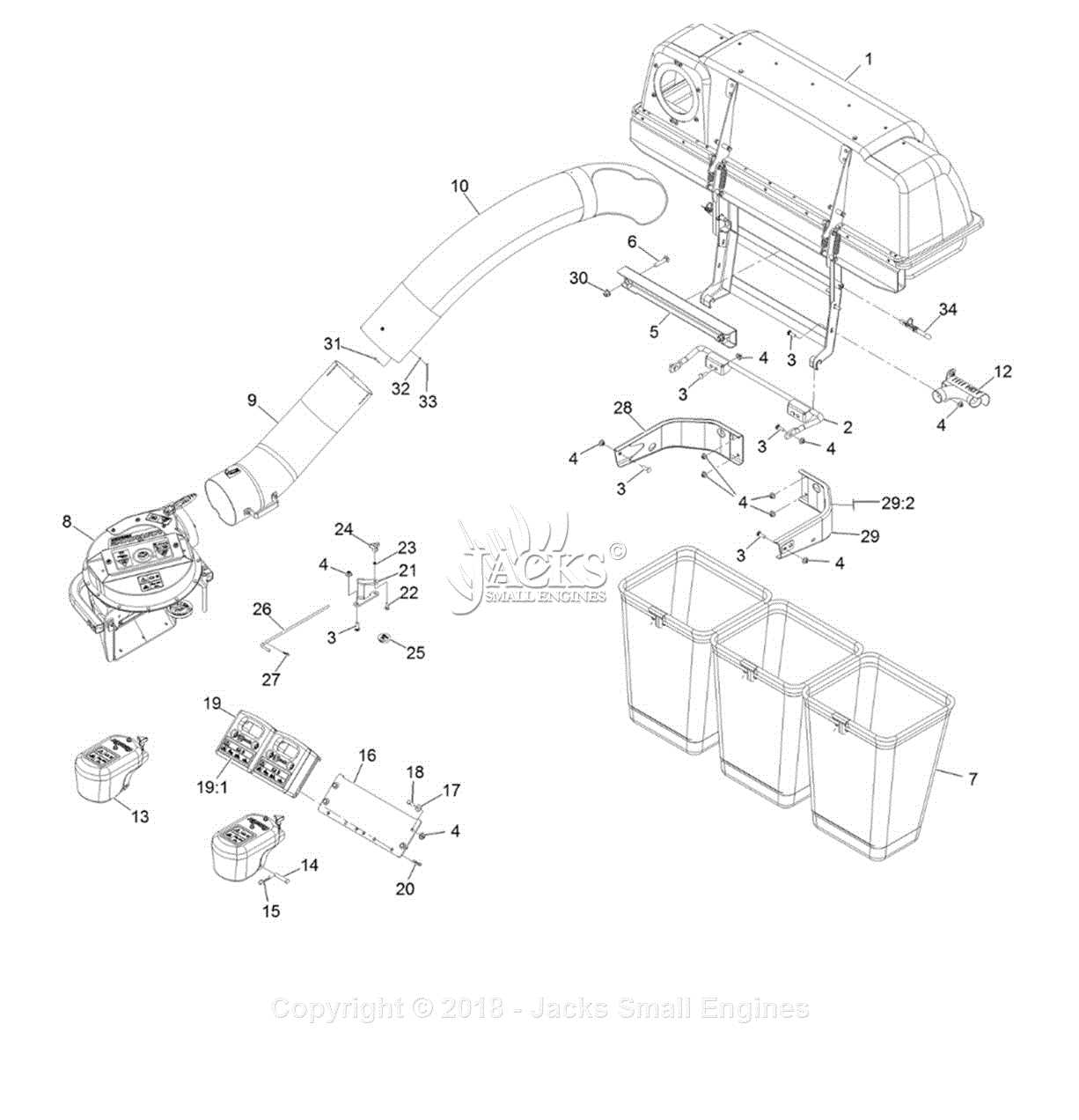 exmark mower parts diagram