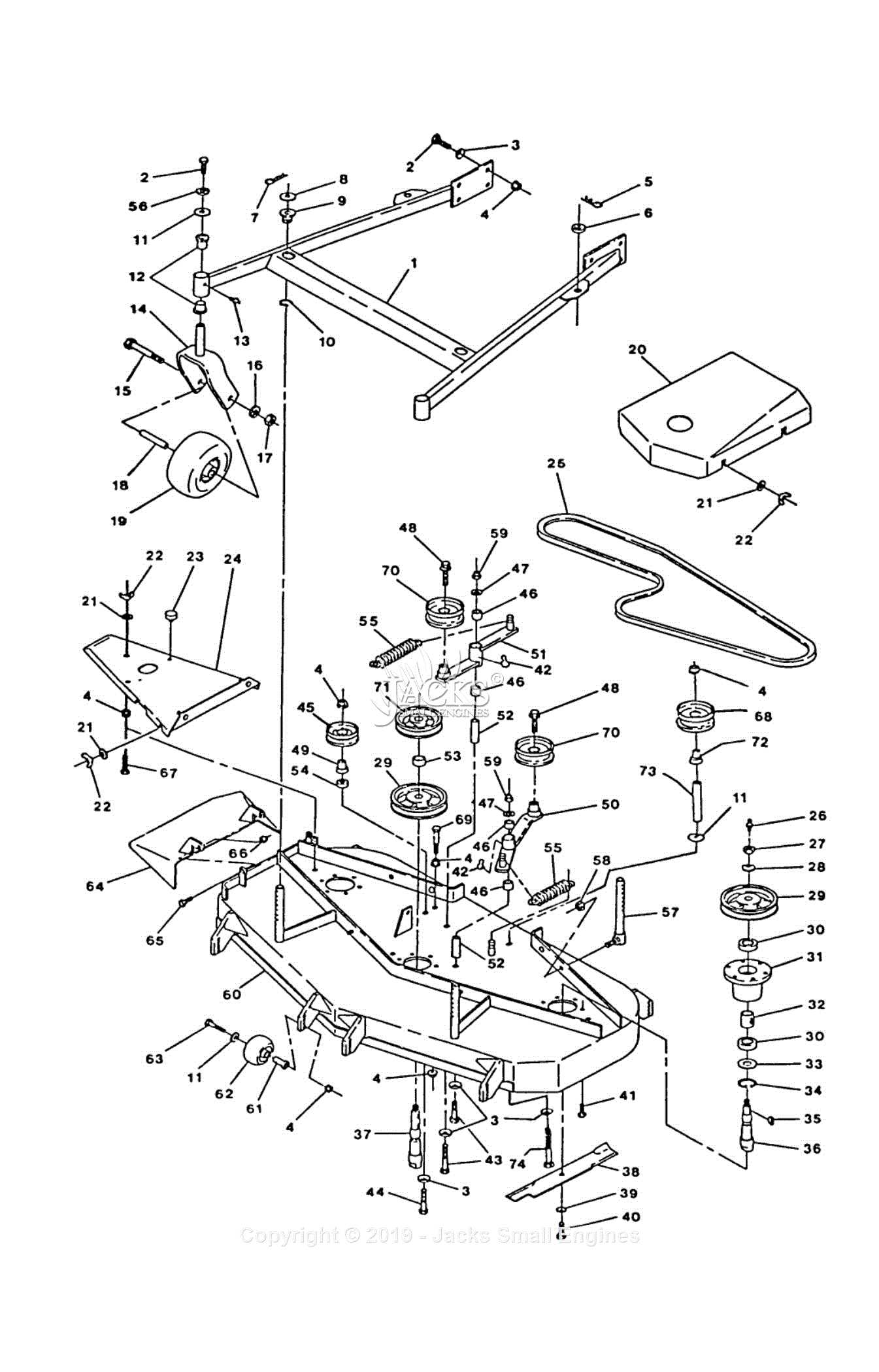 exmark parts diagram