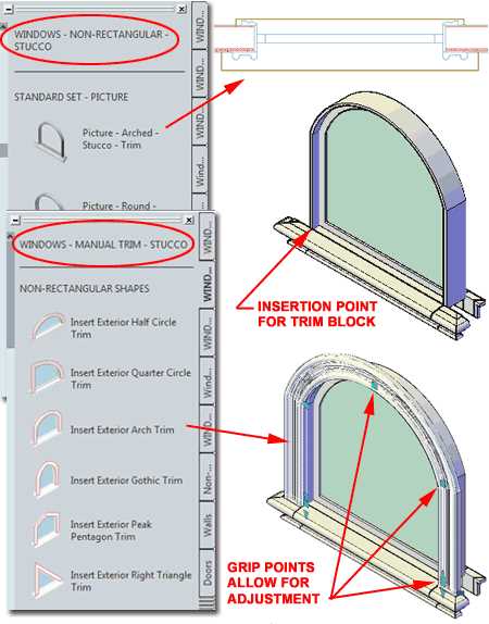 exterior window parts diagram