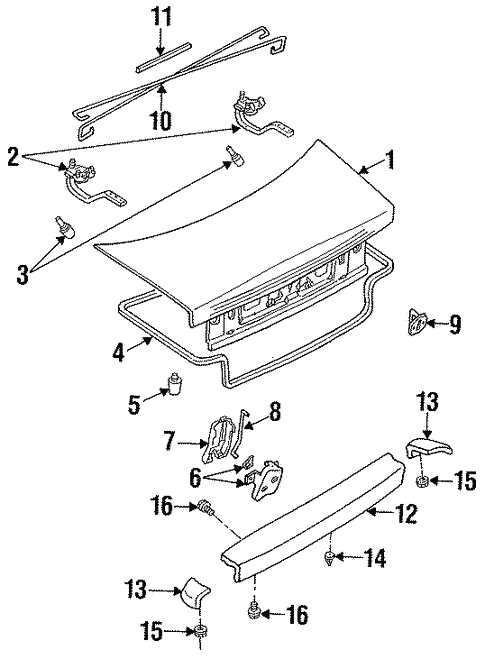 ford escort parts diagram