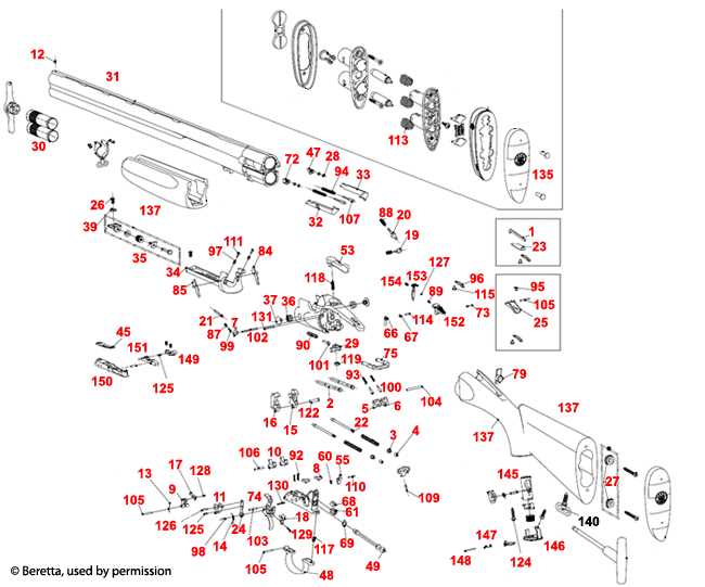 beretta 92 parts diagram