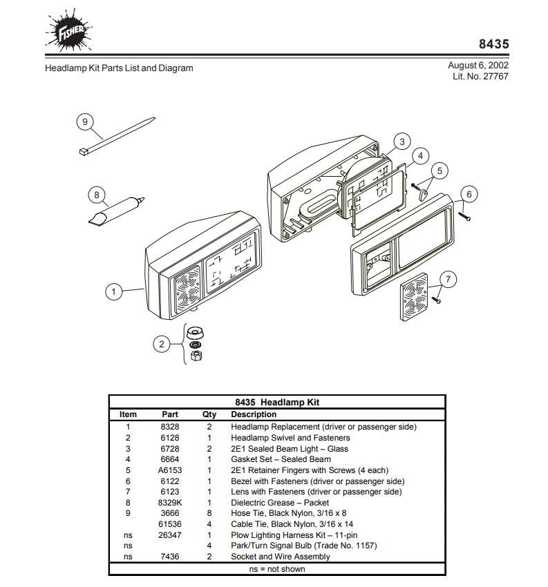 blizzard snow plow parts diagram