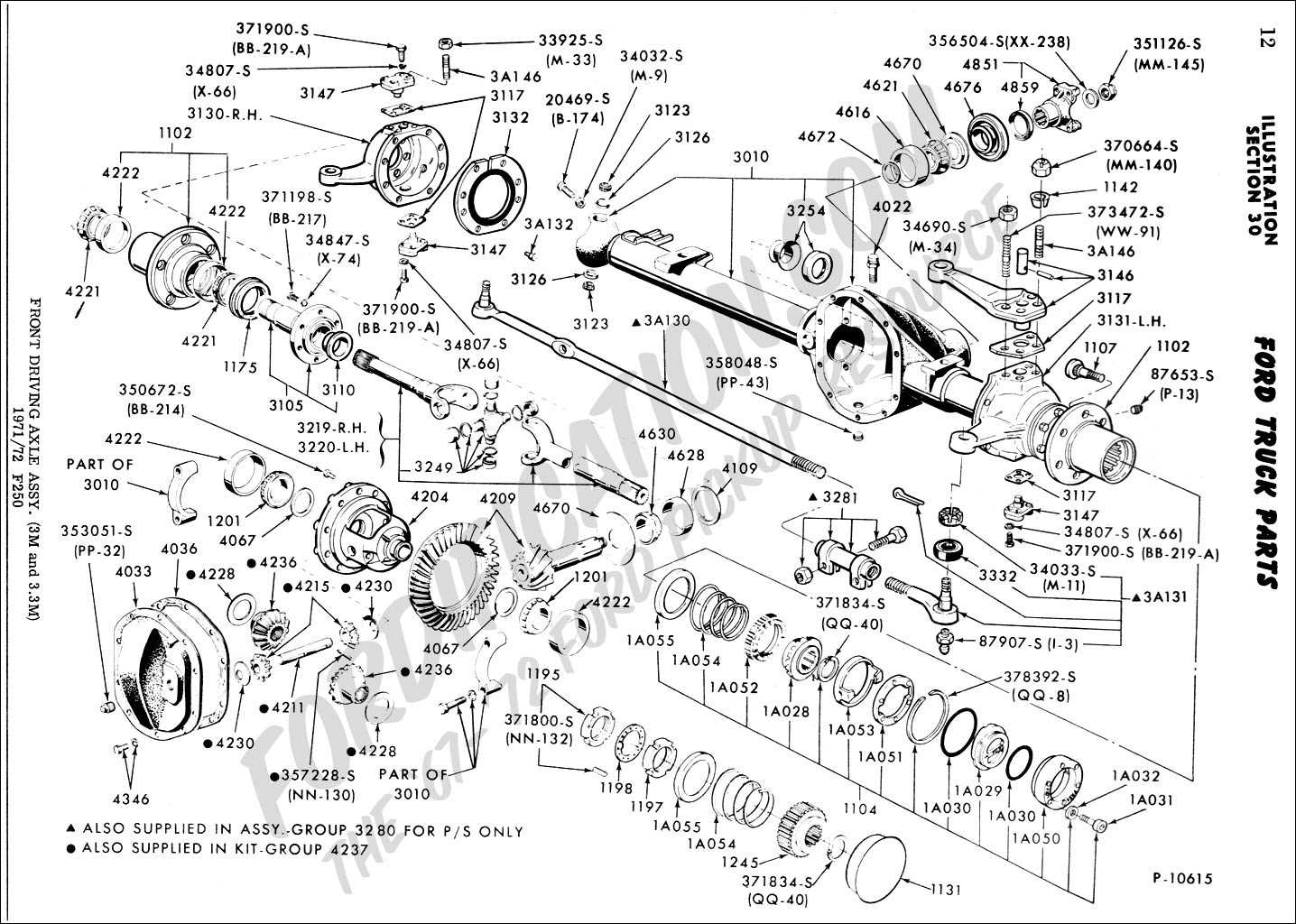 f250 front end parts diagram