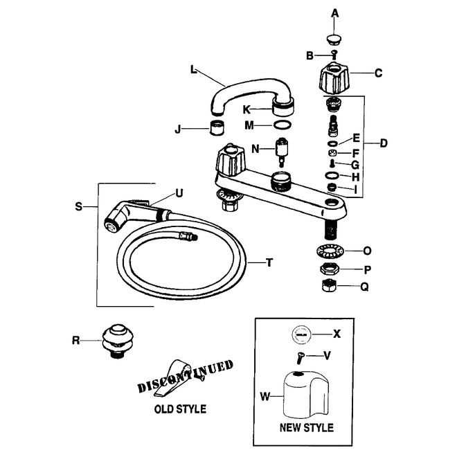 faucet parts diagram