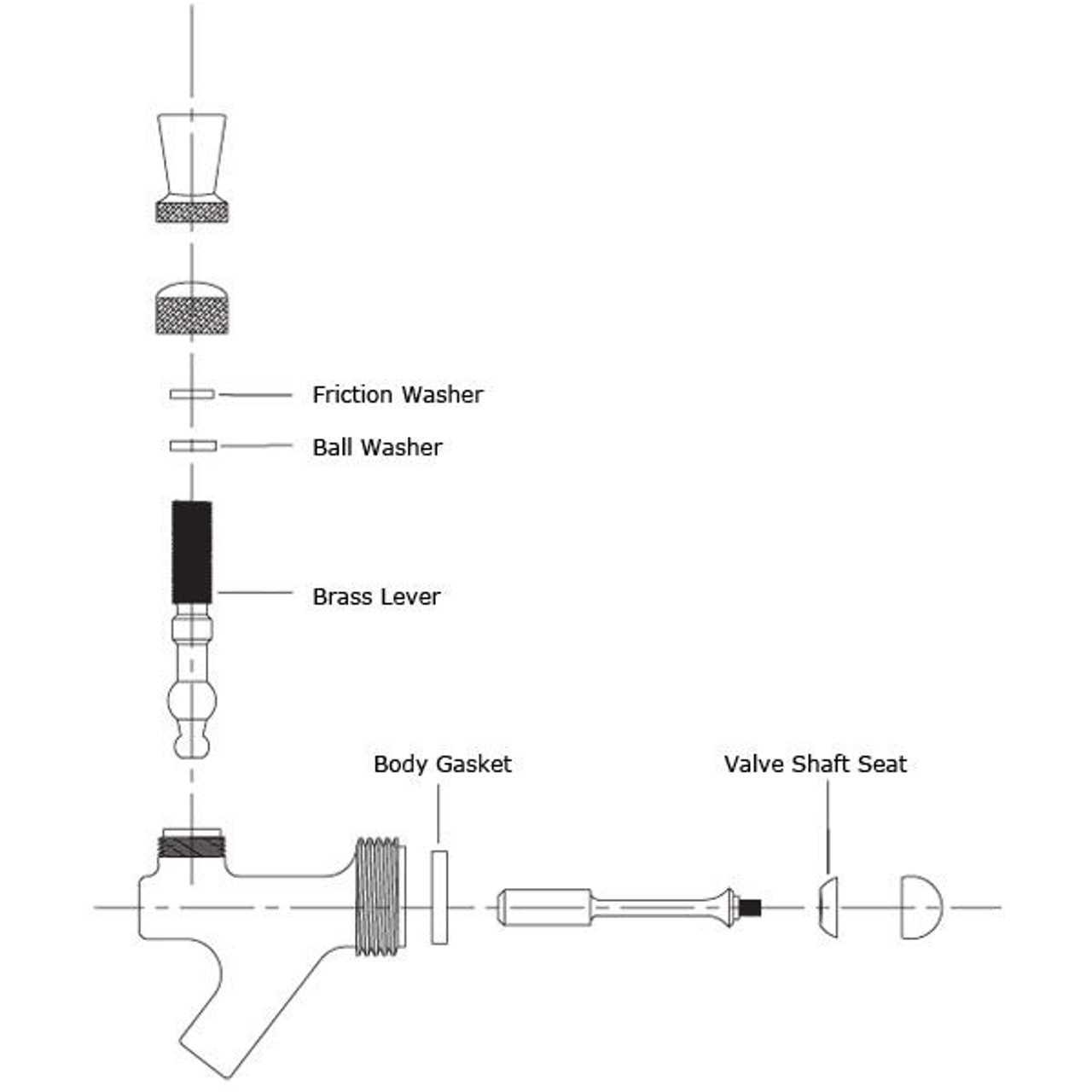 faucet parts diagram