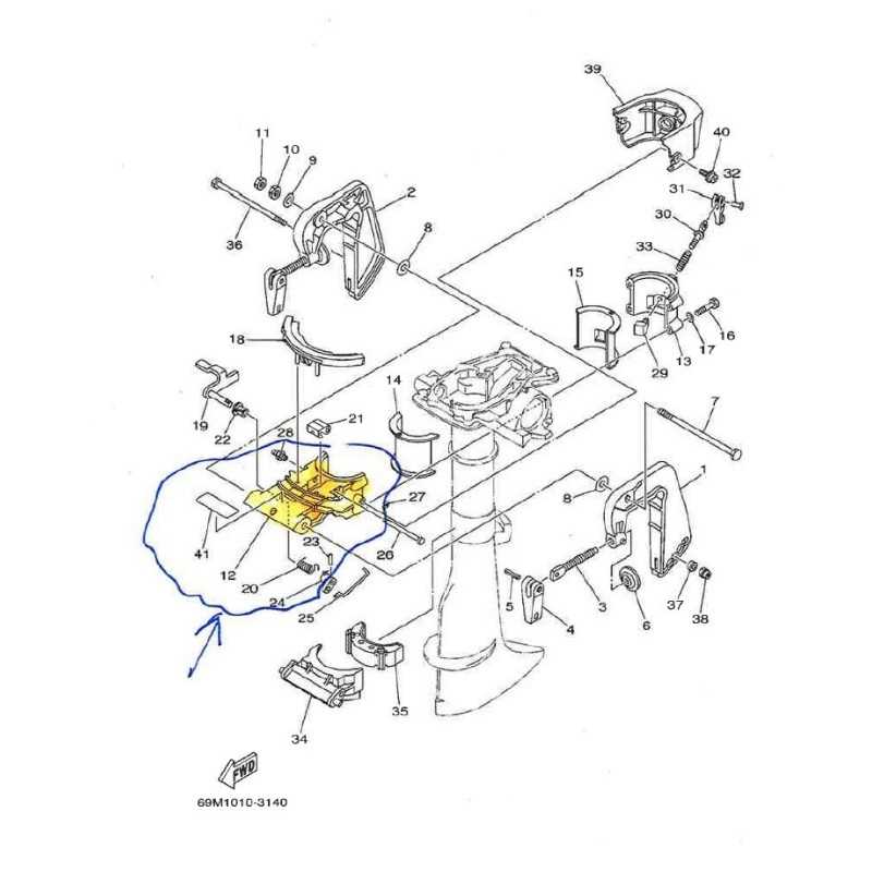 mercury 15 hp outboard parts diagram